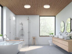 Trio Leuchten LED Deckenleuchte 2er Set In Weiß Ø 33cm, IP44 - Badlampen -Licht Verkoop led deckenleuchte 2er set in weiss 33cm ip44 badla 5