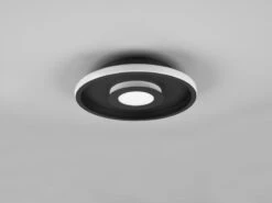 Trio Leuchten LED Deckenleuchte 2er Set Schwarz Matt Ø 30cm Mit Switch Dimmer, IP44 -Licht Verkoop led deckenleuchte 2er set schwarz matt 30cm mit sw 7