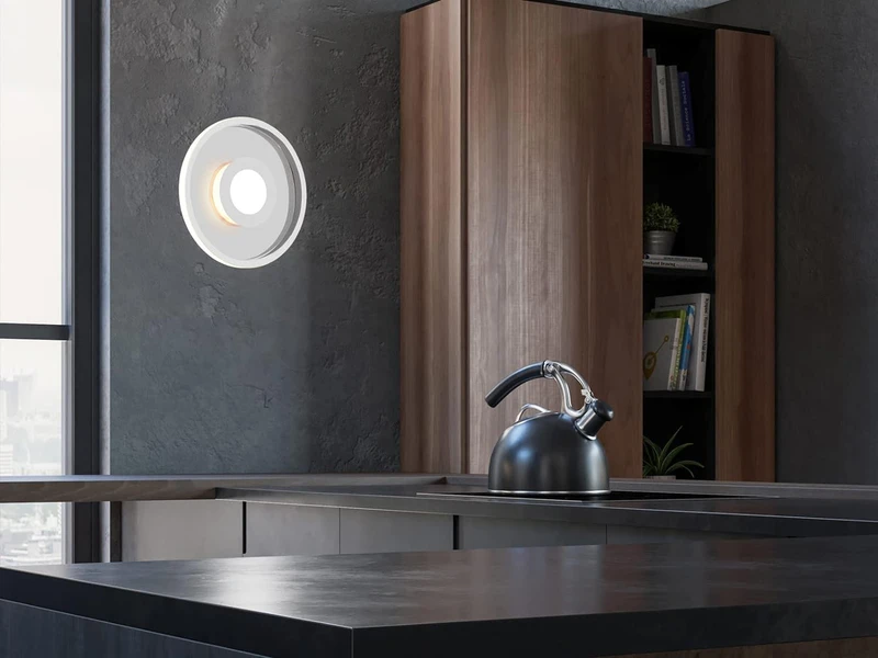 Trio Leuchten LED Deckenleuchte 2er Set Silber Chrom Ø 30cm Mit Switch Dimmer, IP44 7 Trio Leuchten LED Deckenleuchte 2er Set Silber Chrom Ø 30cm Mit Switch Dimmer, IP44 – Bild 7