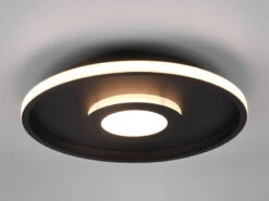 Trio Leuchten LED Deckenleuchte ASCARI, Rund, Schwarz Matt, Ø 40cm, Dimmbar, IP44 10 Trio Leuchten LED Deckenleuchte ASCARI, Rund, Schwarz Matt, Ø 40cm, Dimmbar, IP44 -Licht Verkoop led deckenleuchte ascari rund schwarz matt 40cm di 2