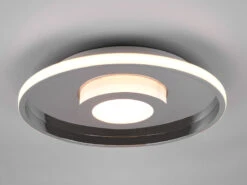 Trio Leuchten LED Deckenleuchte ASCARI, Rund, Silber Chrom, Ø 40cm, Dimmbar, IP44 10 Trio Leuchten LED Deckenleuchte ASCARI, Rund, Silber Chrom, Ø 40cm, Dimmbar, IP44 -Licht Verkoop led deckenleuchte ascari rund silber chrom 40cm di 2