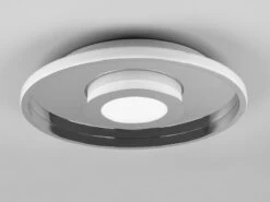 Trio Leuchten LED Deckenleuchte ASCARI, Rund, Silber Chrom, Ø 40cm, Dimmbar, IP44 13 Trio Leuchten LED Deckenleuchte ASCARI, Rund, Silber Chrom, Ø 40cm, Dimmbar, IP44 -Licht Verkoop led deckenleuchte ascari rund silber chrom 40cm di 5
