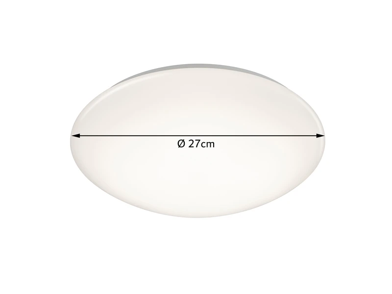 Reality Leuchten LED Deckenleuchte Badleuchte POLLUX Ø27cm Mit Bewegungsmelder & Dämmerungssensor 2 Reality Leuchten LED Deckenleuchte Badleuchte POLLUX Ø27cm Mit Bewegungsmelder & Dämmerungssensor – Bild 2