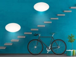 Reality Leuchten LED Deckenleuchte Badleuchte POLLUX Ø37cm Mit Bewegungsmelder & Dämmerungssensor -Licht Verkoop led deckenleuchte badleuchte pollux 37cm mit beweg 6