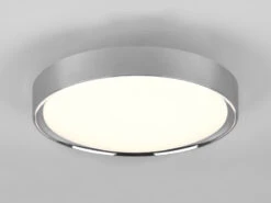 Trio Leuchten LED Deckenleuchte CLARIMO In Silber Chrom Ø 33cm, IP44 - Badlampen -Licht Verkoop led deckenleuchte clarimo in silber chrom 33cm ip4 2