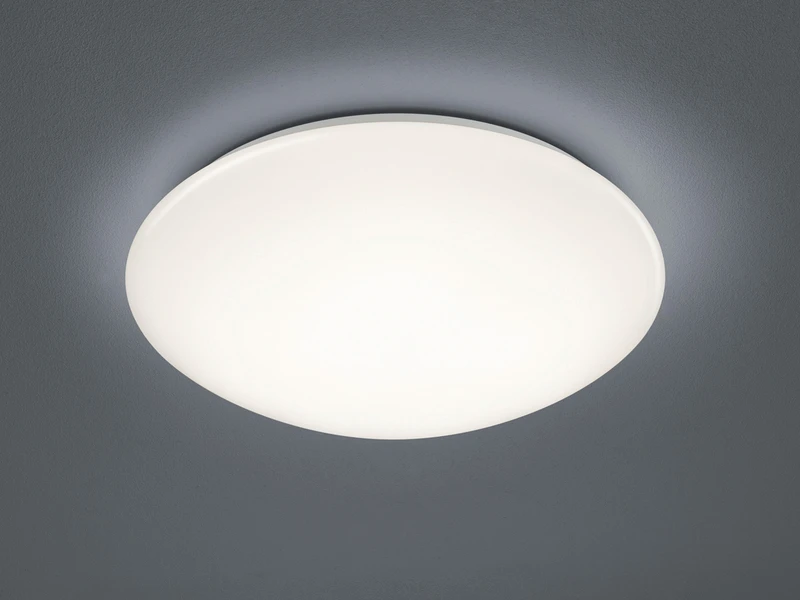 Trio Leuchten LED Deckenleuchte PAOLO In Weiß Ø 37cm, IP44 - Badlampen 3 Trio Leuchten LED Deckenleuchte PAOLO In Weiß Ø 37cm, IP44 - Badlampen – Bild 3