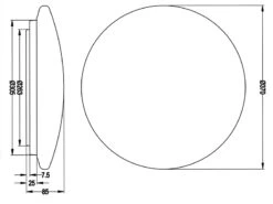 Trio Leuchten LED Deckenleuchte PAOLO In Weiß Ø 37cm, IP44 - Badlampen 16 Trio Leuchten LED Deckenleuchte PAOLO In Weiß Ø 37cm, IP44 - Badlampen -Licht Verkoop led deckenleuchte paolo in weiss 37cm ip44 badlamp 7