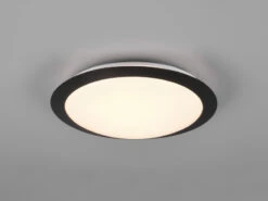 Trio Leuchten LED Deckenleuchte UMBERTO In Schwarz Ø 29cm, IP44 - Badlampen -Licht Verkoop led deckenleuchte umberto in schwarz 29cm ip44 bad 2