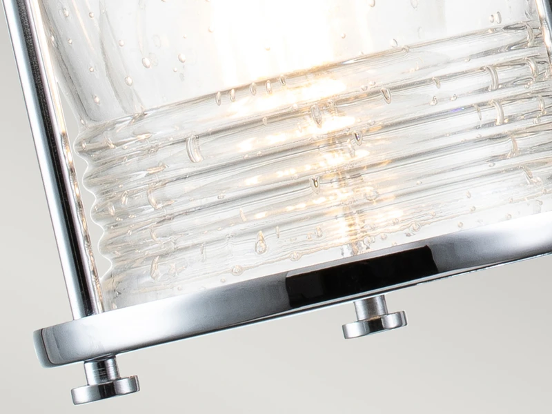 MeineWunschleuchte LED Wandlaterne In Chrom Für Badezimmer & Wohnraum, Höhe 21cm 10 MeineWunschleuchte LED Wandlaterne In Chrom Für Badezimmer & Wohnraum, Höhe 21cm – Bild 10