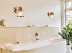 MeineWunschleuchte LED Wandlaterne In Messing Für Badezimmer & Wohnraum, Höhe 21cm 21 MeineWunschleuchte LED Wandlaterne In Messing Für Badezimmer & Wohnraum, Höhe 21cm -Licht Verkoop led wandlaterne in messing fuer badezimmer wohnrau 8