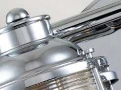 MeineWunschleuchte LED Wandleuchte In Chrom Für Badezimmer & Wohnraum, Breite 86cm -Licht Verkoop led wandleuchte in chrom fuer badezimmer wohnraum 1 4