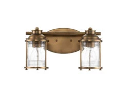 MeineWunschleuchte LED Wandleuchte In Messing Für Badezimmer & Wohnraum, 2-flammig Breite 36cm 14 MeineWunschleuchte LED Wandleuchte In Messing Für Badezimmer & Wohnraum, 2-flammig Breite 36cm -Licht Verkoop led wandleuchte in messing fuer badezimmer wohnrau 13