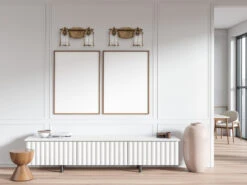 MeineWunschleuchte LED Wandleuchte In Messing Für Badezimmer & Wohnraum, 2-flammig Breite 36cm 17 MeineWunschleuchte LED Wandleuchte In Messing Für Badezimmer & Wohnraum, 2-flammig Breite 36cm -Licht Verkoop led wandleuchte in messing fuer badezimmer wohnrau 16