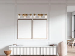 MeineWunschleuchte LED Wandleuchte In Messing Für Badezimmer & Wohnraum, Breite 61cm -Licht Verkoop led wandleuchte in messing fuer badezimmer wohnrau 25