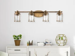 MeineWunschleuchte LED Wandleuchte In Messing Für Badezimmer & Wohnraum, Breite 86cm 14 MeineWunschleuchte LED Wandleuchte In Messing Für Badezimmer & Wohnraum, Breite 86cm -Licht Verkoop led wandleuchte in messing fuer badezimmer wohnrau 4