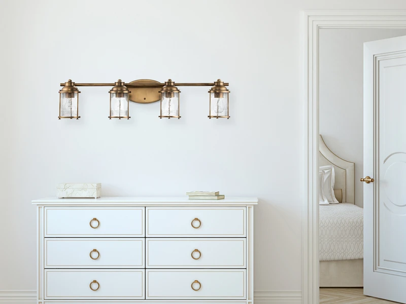 MeineWunschleuchte LED Wandleuchte In Messing Für Badezimmer & Wohnraum, Breite 86cm 6 MeineWunschleuchte LED Wandleuchte In Messing Für Badezimmer & Wohnraum, Breite 86cm – Bild 6