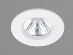 Trio Leuchten Runder LED Deckeneinbaustrahler ZENIA Dimmbar In Weiß, IP65 -Licht Verkoop runder led deckeneinbaustrahler zenia dimmbar in w 2