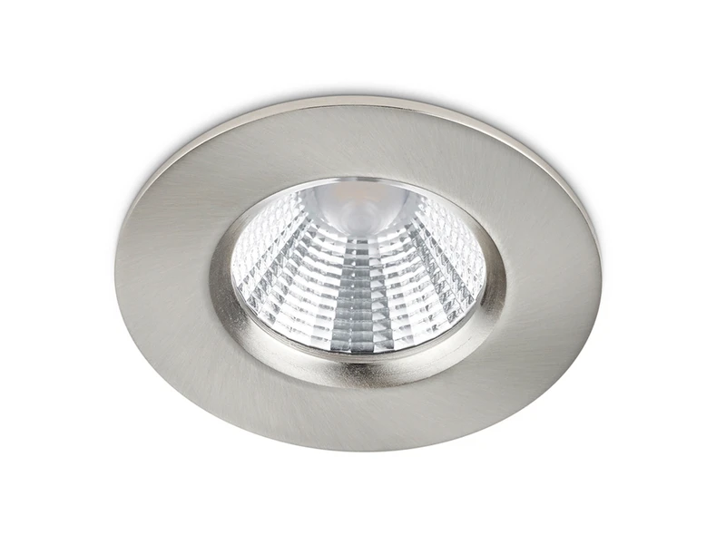 Trio Leuchten Runder LED Einbaustrahler Decke 4er Set Dimmbar In Silber Matt, IP65 6 Trio Leuchten Runder LED Einbaustrahler Decke 4er Set Dimmbar In Silber Matt, IP65 – Bild 6