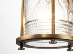 KICHLER Wandlaterne ASHLAND BAY In Messing Für Badezimmer & Wohnraum, Höhe 21cm -Licht Verkoop wandlaterne ashland bay in messing fuer badezimmer 11