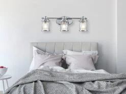 KICHLER Wandleuchte ASHLAND BAY In Chrom Für Badezimmer & Wohnraum, Breite 61cm -Licht Verkoop wandleuchte ashland bay in chrom fuer badezimmer w 24