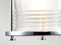 KICHLER Wandleuchte ASHLAND BAY In Chrom Für Badezimmer & Wohnraum, Breite 86cm -Licht Verkoop wandleuchte ashland bay in chrom fuer badezimmer w 6