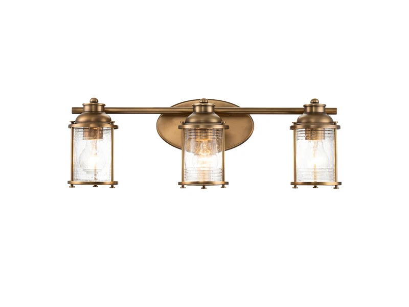 KICHLER Wandleuchte ASHLAND BAY In Messing Für Badezimmer & Wohnraum, Breite 61cm 2 KICHLER Wandleuchte ASHLAND BAY In Messing Für Badezimmer & Wohnraum, Breite 61cm – Bild 2